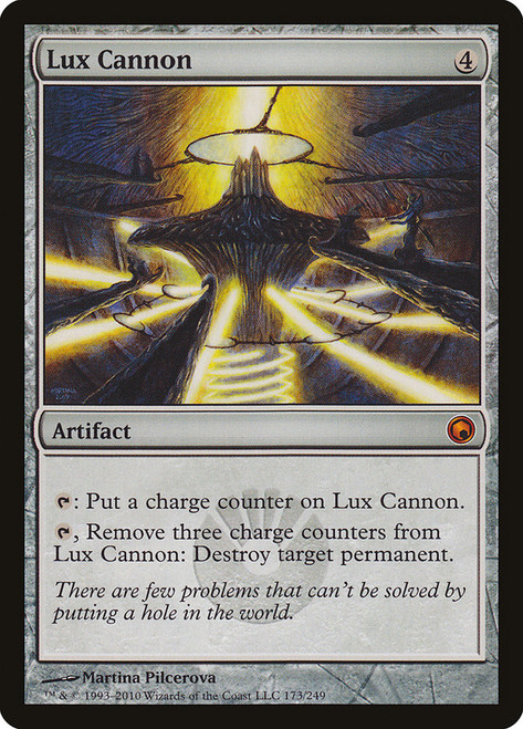 Lux Cannon\nScars of Mirrodin\nSingle\nMagic The Gathering