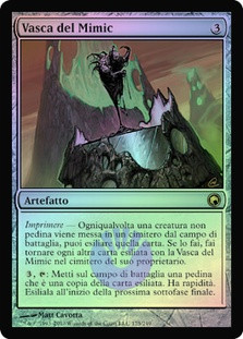Mimic Vat
Scars of Mirrodin (Foil) - Italian
Single
Magic The Gathering