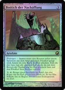 Mimic Vat
Scars of Mirrodin (Foil) - German
Single
Magic The Gathering