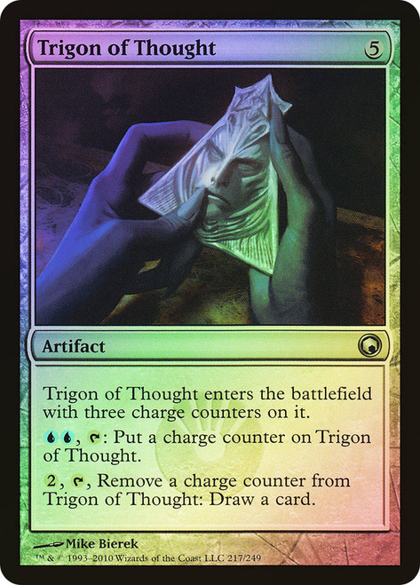 Trigon of Thought\nScars of Mirrodin\nSingle\nMagic The Gathering