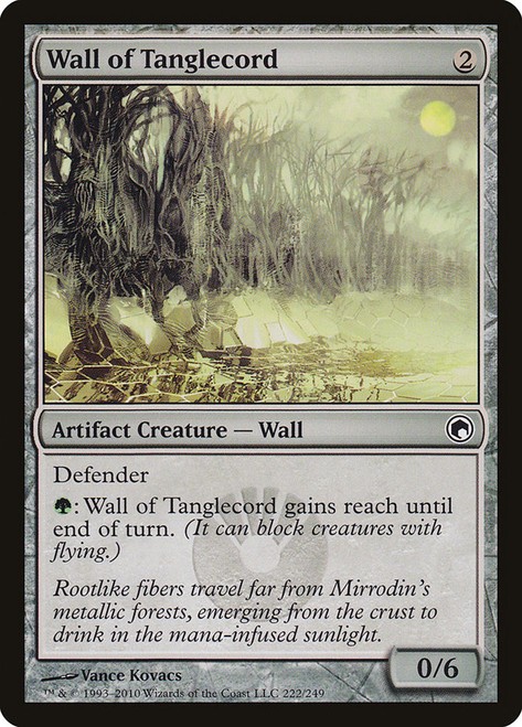 Wall of Tanglecord\nScars of Mirrodin\nSingle\nMagic The Gathering