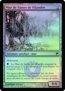 Wall of Tanglecord
Scars of Mirrodin (Foil) - French
Single
Magic The Gathering