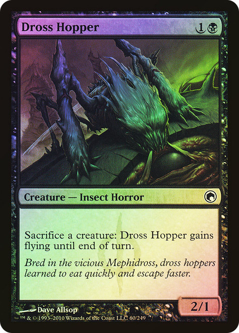 Dross Hopper\nScars of Mirrodin\nSingle\nMagic The Gathering