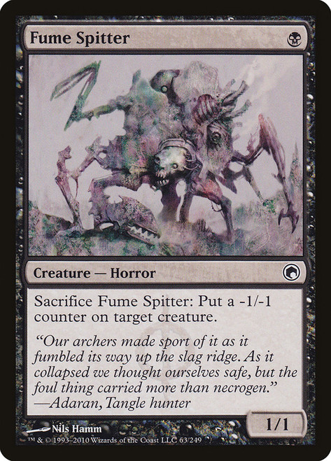 Fume Spitter\nScars of Mirrodin\nSingle\nMagic The Gathering