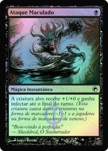 Tainted Strike
Scars of Mirrodin (Foil) - Portuguese
Single
Magic The Gathering
