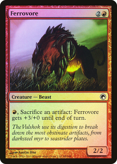 Ferrovore\nScars of Mirrodin\nSingle\nMagic The Gathering