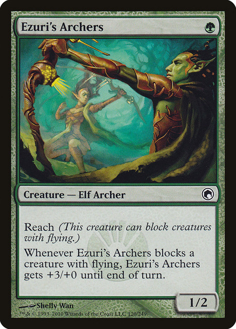 Ezuri's Archers\nScars of Mirrodin\nSingle\nMagic The Gathering