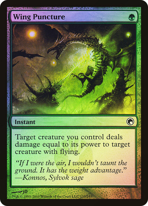 Wing Puncture\nScars of Mirrodin\nSingle\nMagic The Gathering