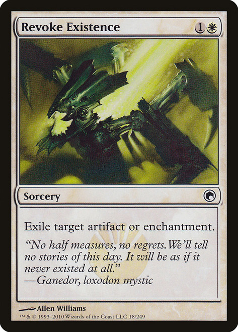 Revoke Existence\nScars of Mirrodin\nSingle\nMagic The Gathering