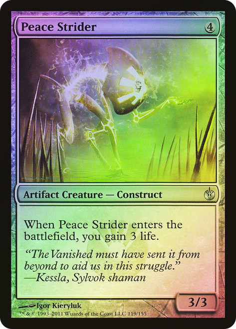 Peace Strider\nMirrodin Besieged\nSingle\nMagic The Gathering