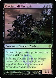 Phyrexian Crusader
Mirrodin Besieged (Foil) - Italian
Single
Magic The Gathering
