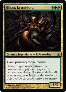 Glissa, the Traitor
Mirrodin Besieged - Spanish
Single
Magic The Gathering
