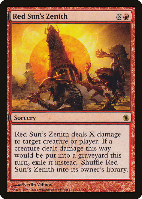 Red Sun's Zenith | Mirrodin Besieged | Star City Games