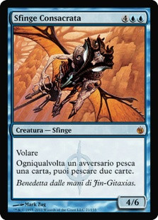 Consecrated Sphinx
Mirrodin Besieged - Italian
Single
Magic The Gathering