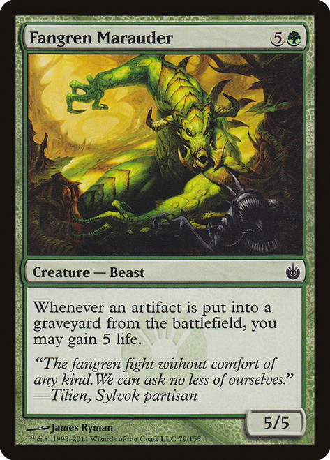 Fangren Marauder\nMirrodin Besieged\nSingle\nMagic The Gathering