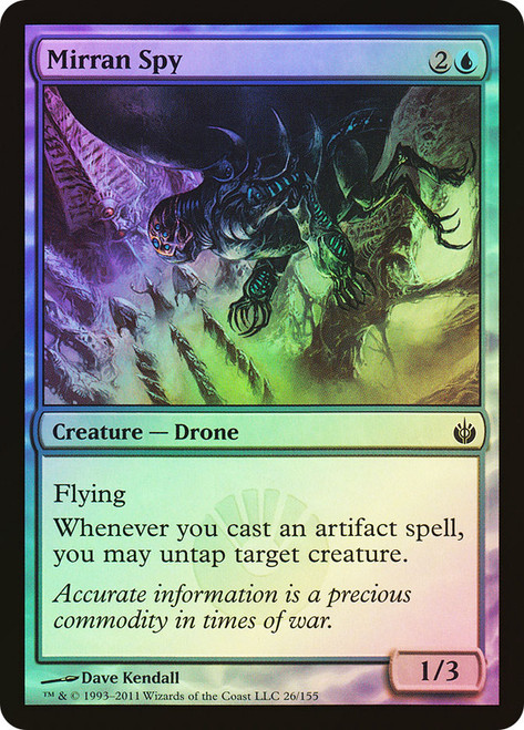 Mirran Spy\nMirrodin Besieged\nSingle\nMagic The Gathering