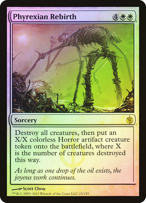 Phyrexian Rebirth\nMirrodin Besieged\nSingle\nMagic The Gathering