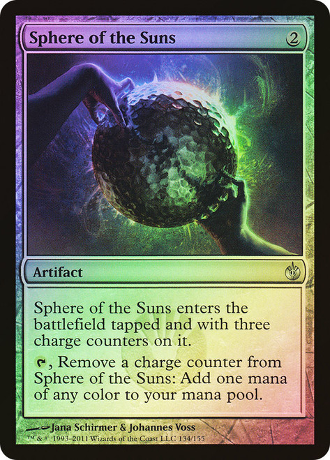 Sphere of the Suns\nMirrodin Besieged\nSingle\nMagic The Gathering