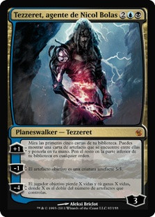 Tezzeret, Agent of Bolas
Mirrodin Besieged - Spanish
Single
Magic The Gathering