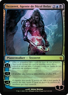 Tezzeret, Agent of Bolas
Mirrodin Besieged (Foil) - Portuguese
Single
Magic The Gathering