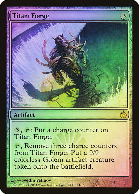 Titan Forge\nMirrodin Besieged\nSingle\nMagic The Gathering