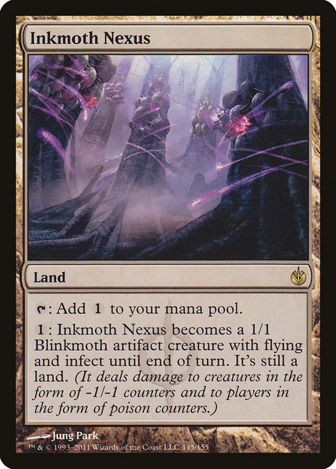 Inkmoth Nexus\nMirrodin Besieged\nSingle\nMagic The Gathering