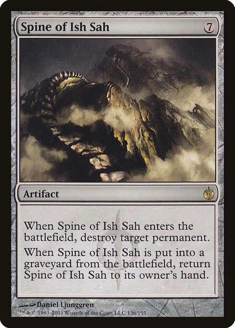Spine of Ish Sah\nMirrodin Besieged\nSingle\nMagic The Gathering