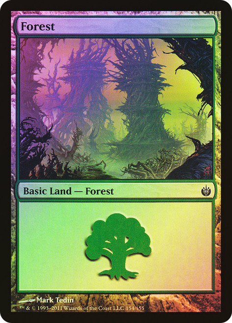 Forest (#154)\nMirrodin Besieged\nSingle\nMagic The Gathering