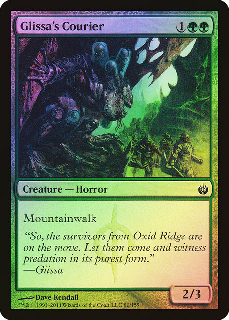 Glissa's Courier\nMirrodin Besieged\nSingle\nMagic The Gathering