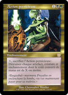 MTG 破滅的な行為 Pernicious Deed APC日本語版foil 旧枠APC】破滅的な行為/Pernicious Deed日本語MTG非FOIL - メルカリ