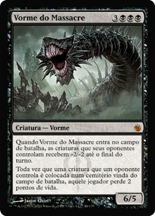 Massacre Wurm
Mirrodin Besieged - Portuguese
Single
Magic The Gathering