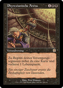 Phyrexian Arena
Apocalypse - German
Single
Magic The Gathering