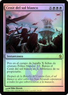 White Sun's Zenith
Mirrodin Besieged (Foil) - Spanish
Single
Magic The Gathering