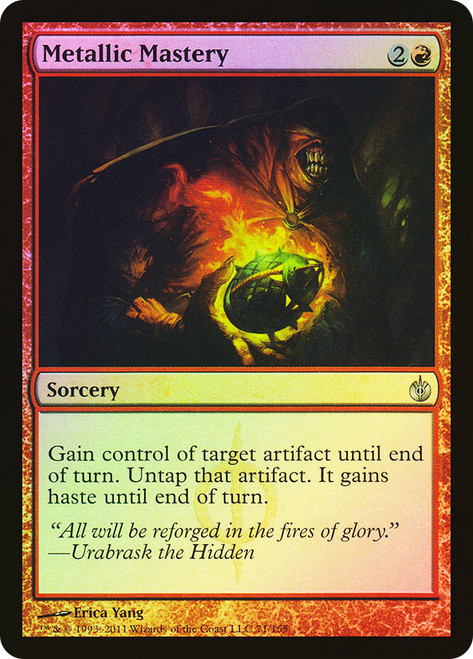 Metallic Mastery\nMirrodin Besieged\nSingle\nMagic The Gathering
