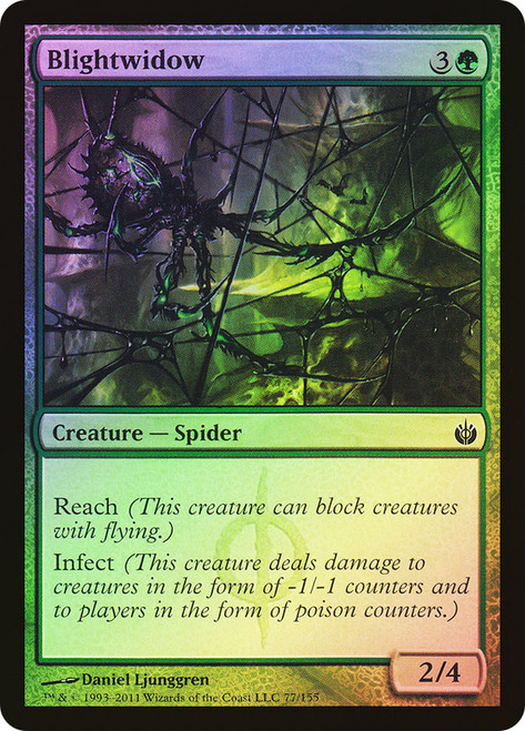 Blightwidow\nMirrodin Besieged\nSingle\nMagic The Gathering