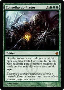Praetor's Counsel
Mirrodin Besieged - Portuguese
Single
Magic The Gathering