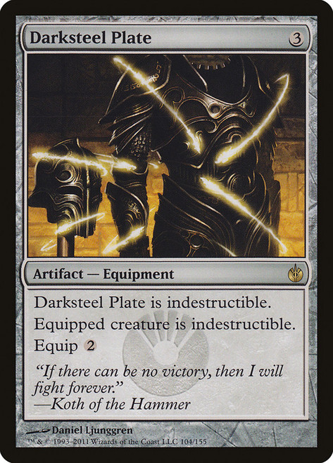 Darksteel Plate | Mirrodin Besieged - Spanish | Star City Games