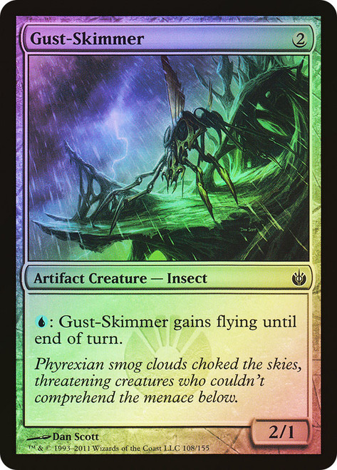 Gust-Skimmer\nMirrodin Besieged\nSingle\nMagic The Gathering