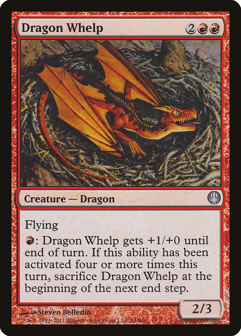 Dragon Whelp\nDuel Decks: Knights vs. Dragons\nSingle\nMagic The Gathering
