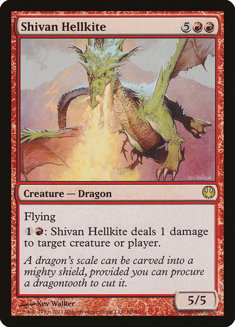 Shivan Hellkite\nDuel Decks: Knights vs. Dragons\nSingle\nMagic The Gathering