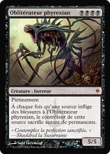 Phyrexian Obliterator
New Phyrexia - French
Single
Magic The Gathering