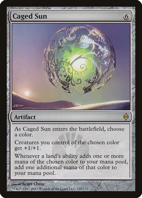 Caged Sun\nNew Phyrexia\nSingle\nMagic The Gathering
