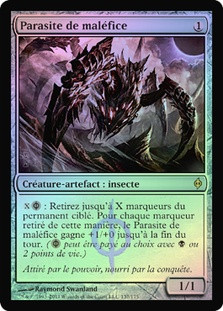 Hex Parasite
New Phyrexia (Foil) - French
Single
Magic The Gathering
