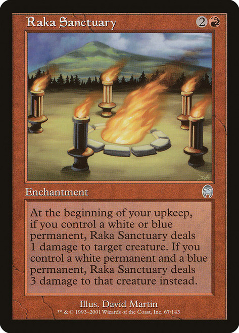 Raka Sanctuary\nApocalypse\nSingle\nMagic The Gathering