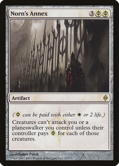 Norn's Annex\nNew Phyrexia\nSingle\nMagic The Gathering