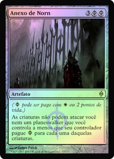 Norn's Annex
New Phyrexia (Foil) - Portuguese
Single
Magic The Gathering