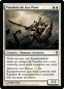 Puresteel Paladin
New Phyrexia - Portuguese
Single
Magic The Gathering