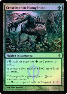 Mutagenic Growth
New Phyrexia (Foil) - Portuguese
Single
Magic The Gathering