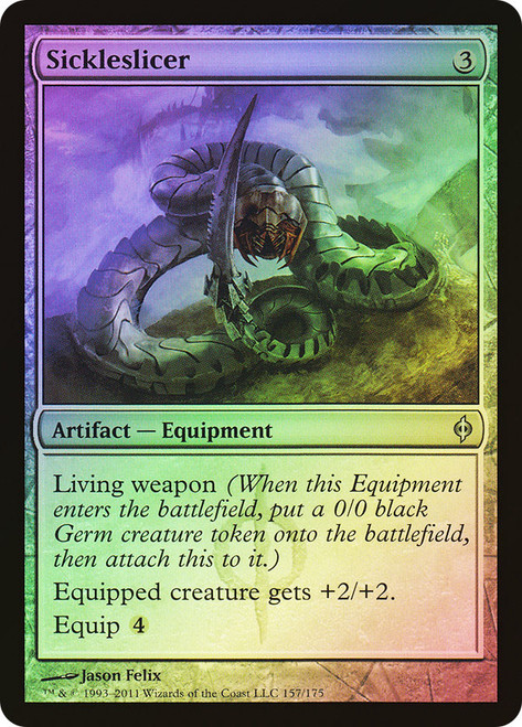 Sickleslicer\nNew Phyrexia\nSingle\nMagic The Gathering