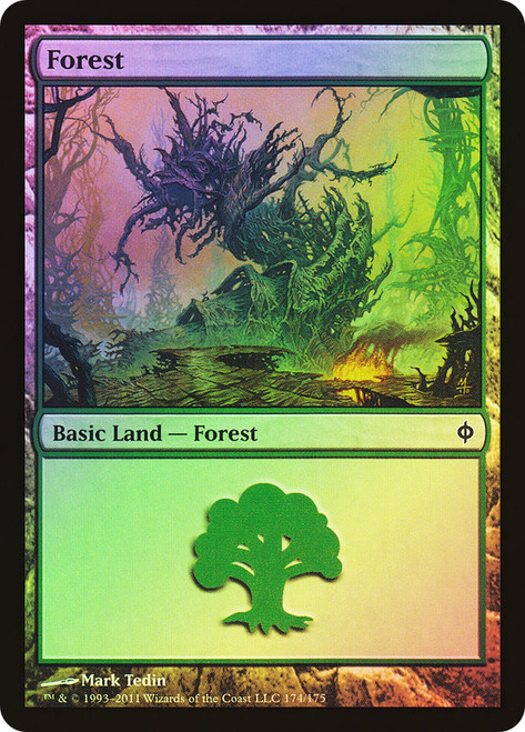 Forest (#174)\nNew Phyrexia\nSingle\nMagic The Gathering